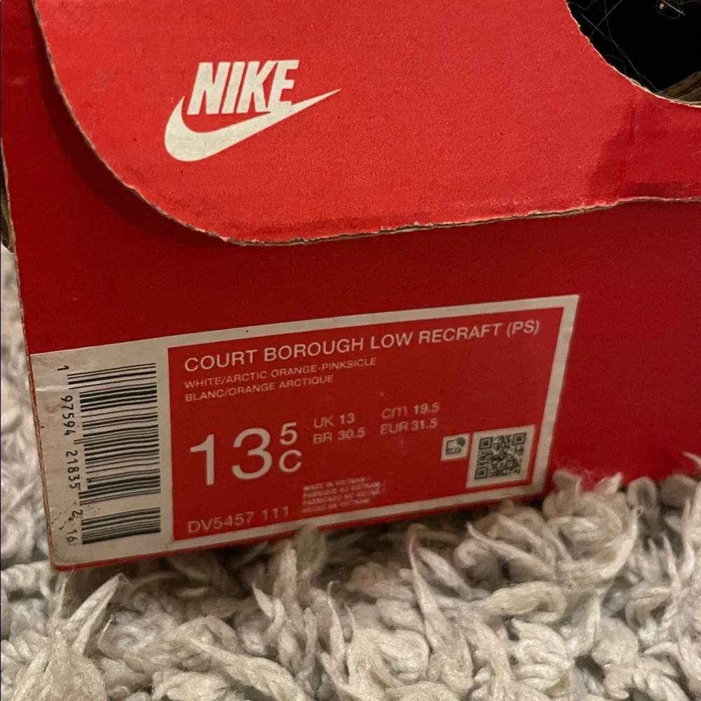 Nike Court Borough Low Recraft, Size 13.5